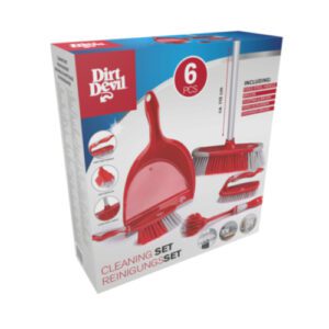 CONJUNTO LIMPEZA COM 6 PEÇAS DIRT DEVIL