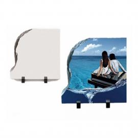 Pedra de ardósia decorativa sublimável 20x20x0,9 | Vários formatos em Brilhante ou Mate - Image 2