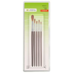 BLISTER 5 PINCÉIS FEGOL Nº1;Nº3;Nº5;Nº7;Nº9 PTB-BLT5-1