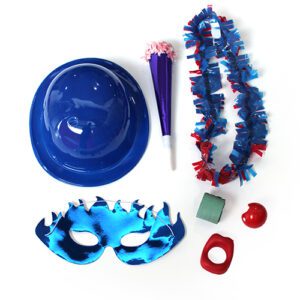 KIT FESTAS CARNAVAL 7 PEÇAS REF 56254