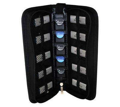 Bolsa para 10 Pendrives + 5 Cartões Memoria Mediarange