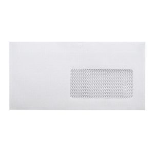 Envelope DL 110x220mm  com Janela Pala Adesiva-25 unidades