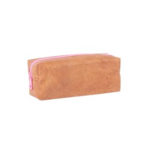 Estojo Kraft Apli com Fecho Rosa 1un