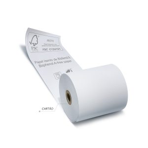 Rolo Papel Térmico 080x70x11mm 58g 10un