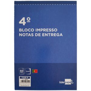 Bloco Nota de Entrega com Duplicado