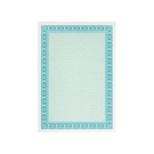 Papel Certificado Apli 11970 115g A4 Turquesa 10Fls