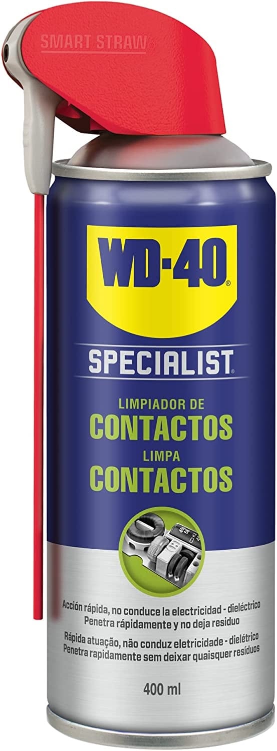 Spray Limpa Contactos Seco Dupla Acção 400ml (SPECIALIST) - WD-40