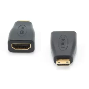 Adaptador HDMI-F p/ Mini HDMI-M 1.4 Gold Gembird