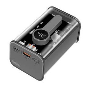 PA0306 - POWER BANK MOBILE 10.000MAH, PD 20W TRANSPARENTE