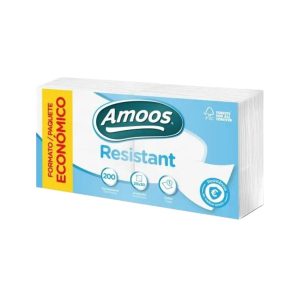 Guardanapos 30x30 1Fl Branco Amoos 200un (dobrado 15x15)