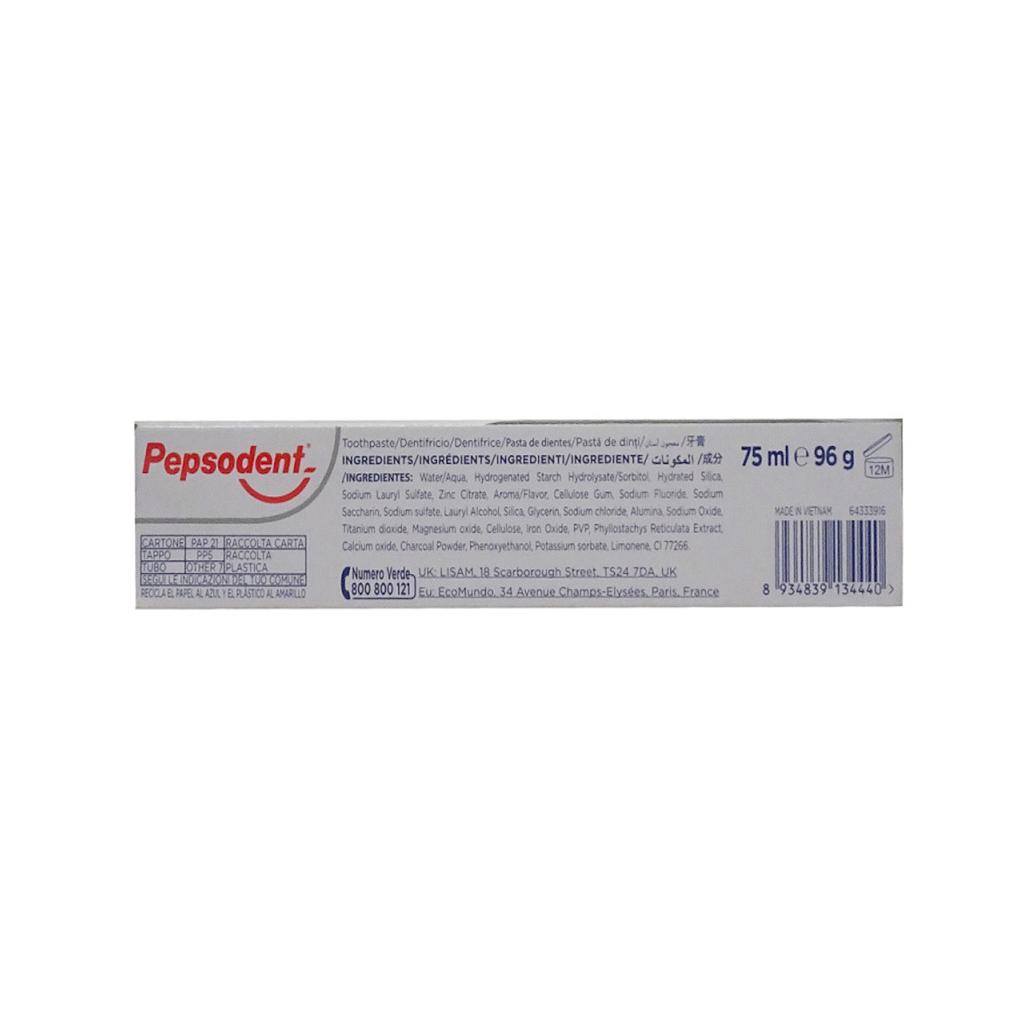 Pasta de Dentes PEPSODENT Carvão activo 75ml - Image 2