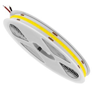 Fita de LED Linha COB 24V 16W Branco F. 6500K 1600Lm/m - 10 mts