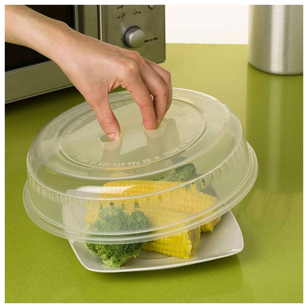 Tampa para Microondas 26x26x6,5cm Transparente - Image 2