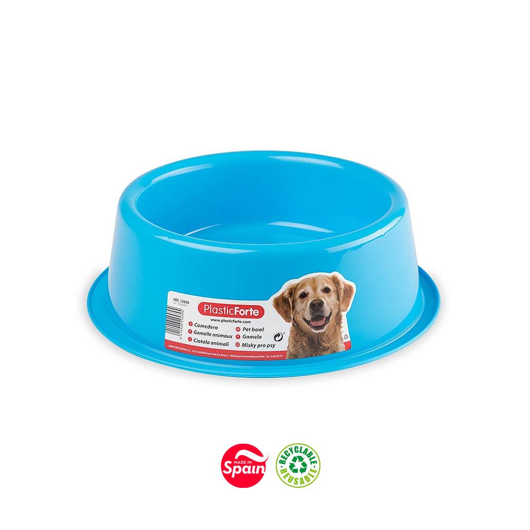 Comedouro Grande para Cão 24,5x24,5x7,5cm Sortido - Image 2