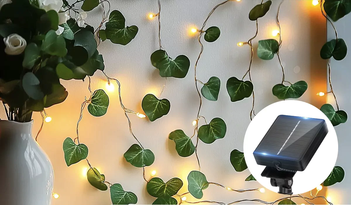 Plantas Solares Simuladas - Trepadeira 2x10 Metros LED 2700K - Image 6