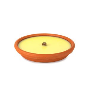 Vela Anti-Mosquitos Citronela Terracota 200gr