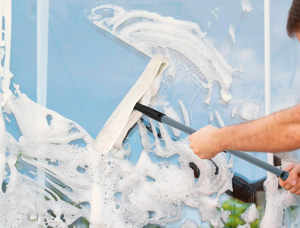 Limpa janelas q-connect folha de 40cm.