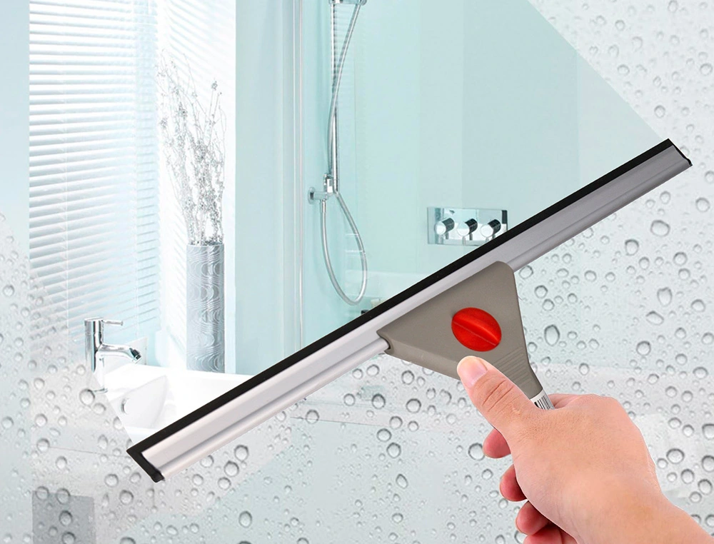 Limpa janelas industrial q-connect de aco e manga de plastico folha de 40cm. - Image 2