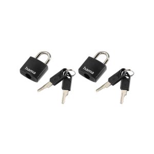 Cadeado com Chave Preto 2un