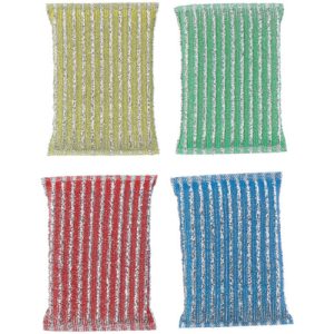 ESFREGÕES ALMOFADA 13X9,5X1,5CM (PACK 4 ESFREGÕES)