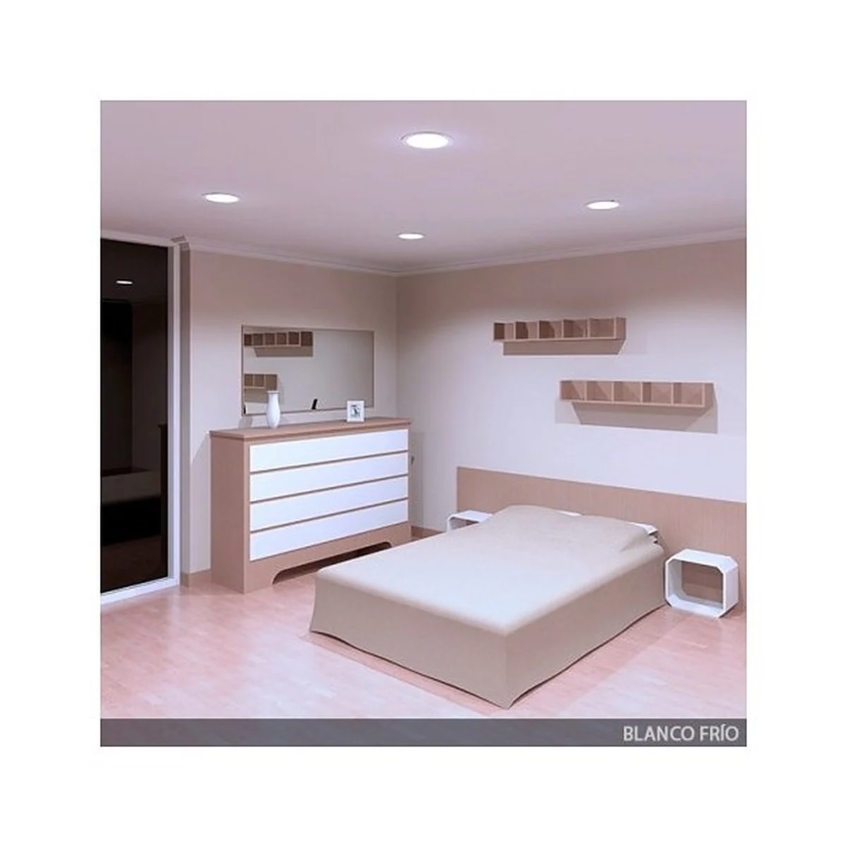 Placas LED 18W 1409Lm 6000ºK Circular 40.000H - Image 2