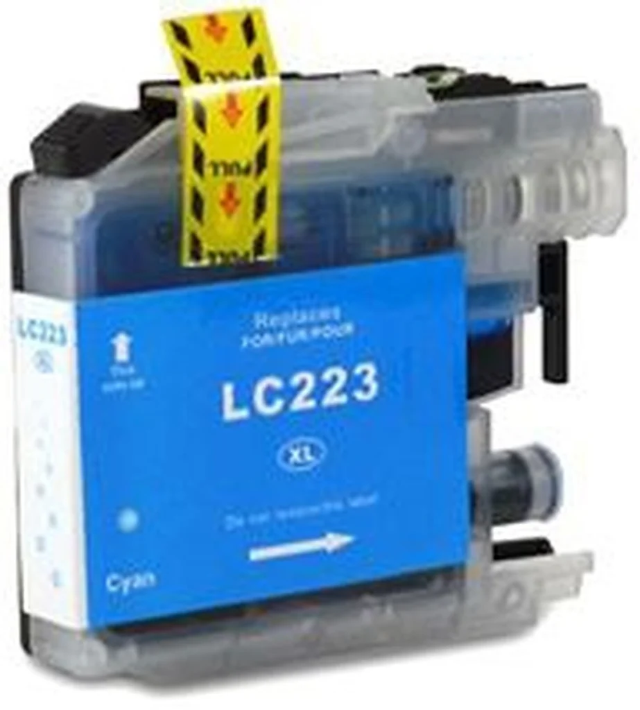 Tinteiro Brother Compatível LC221 / LC223 XL Azul