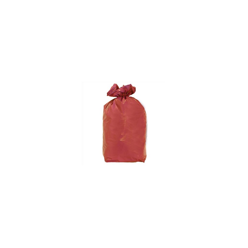 Sacos Lixo 100-120L 85x105cm 15,5my Vermelh 20Kg Carga-20un
