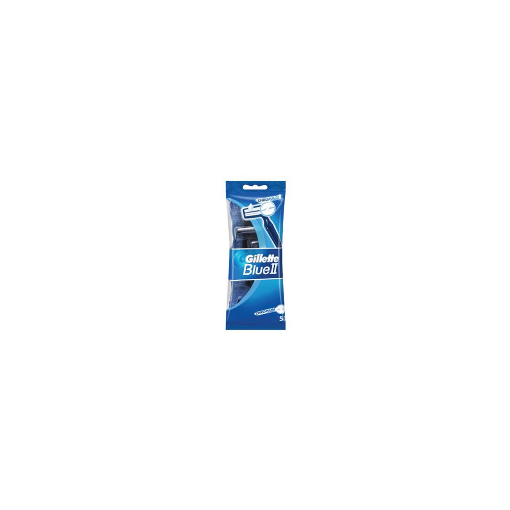Lâminas Descartáveis Gilette Blue II 5un