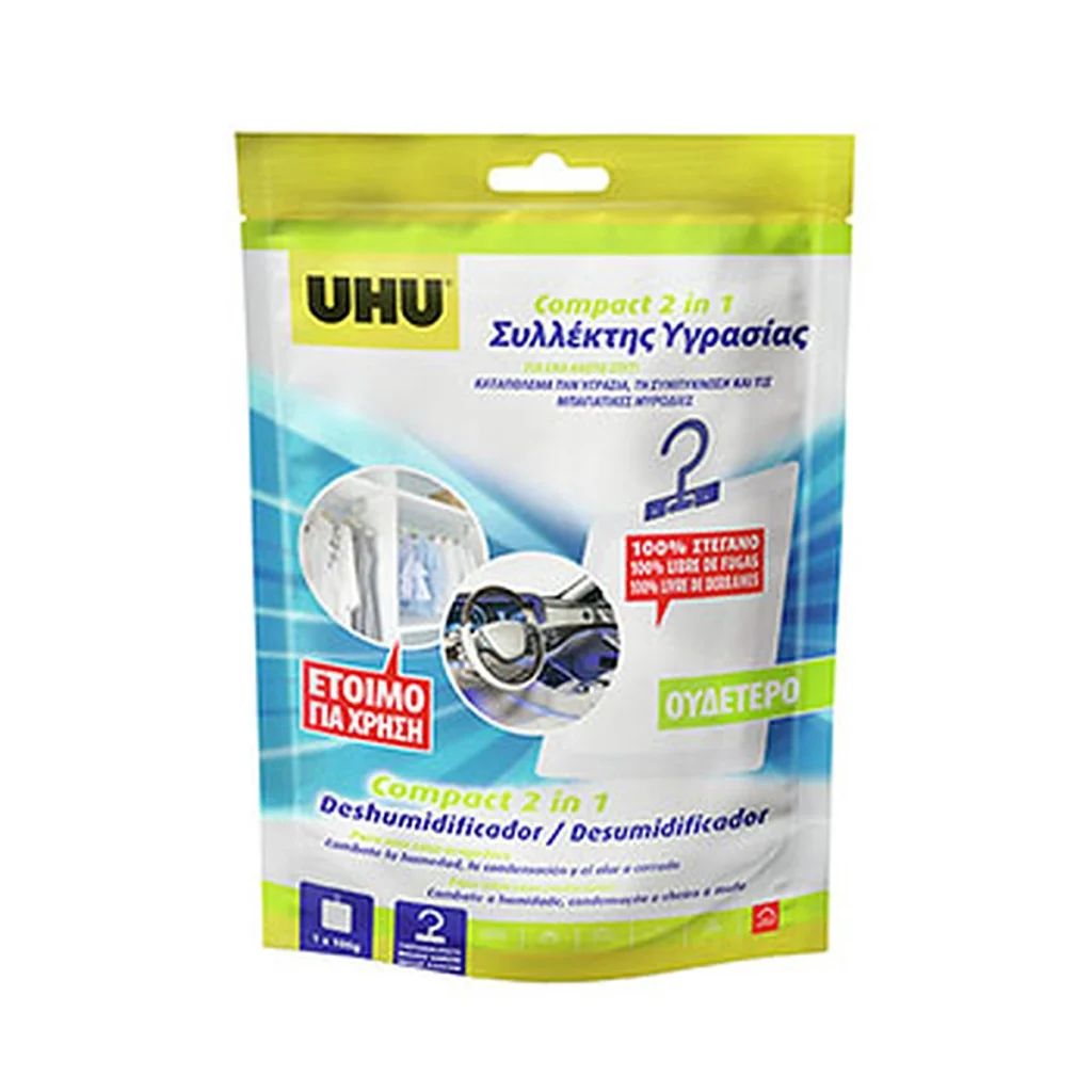 Desumidificador Compacto Neutro UHU 100g
