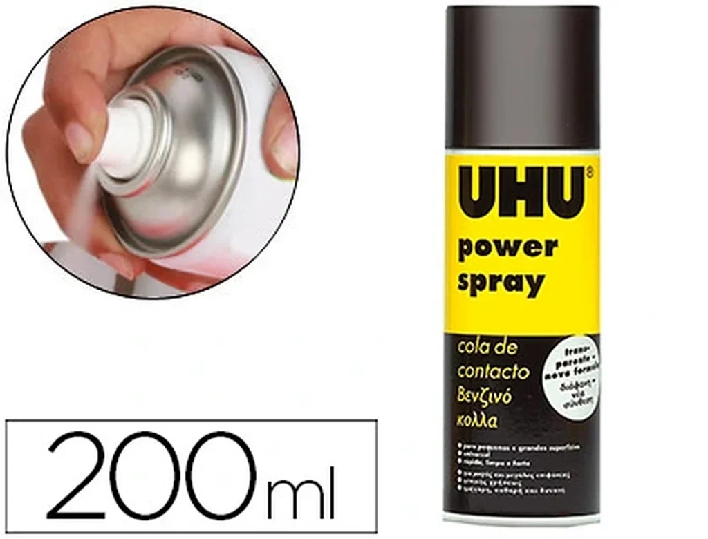 Cola uhu power spray 200 ml.