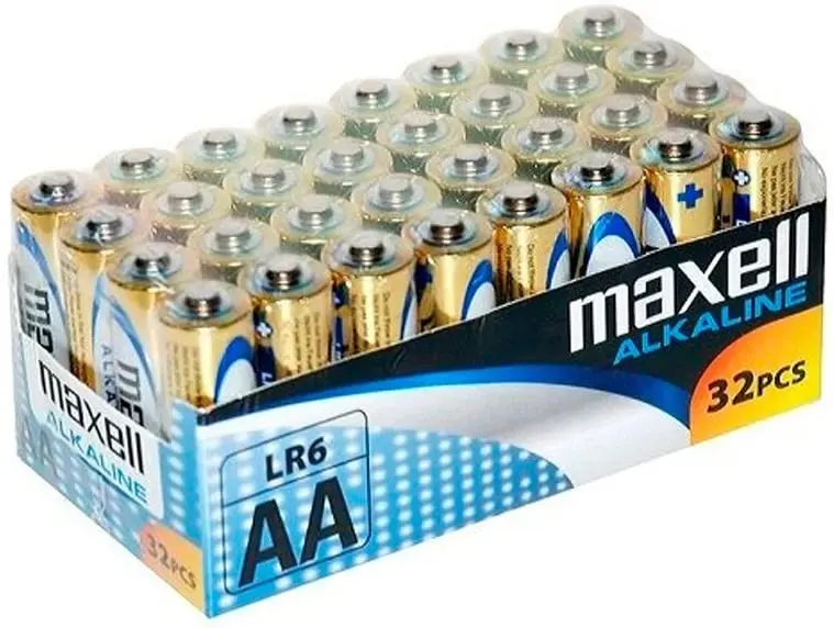 Pilha Alcalinas 1,5V LR06 AA - MAXELL