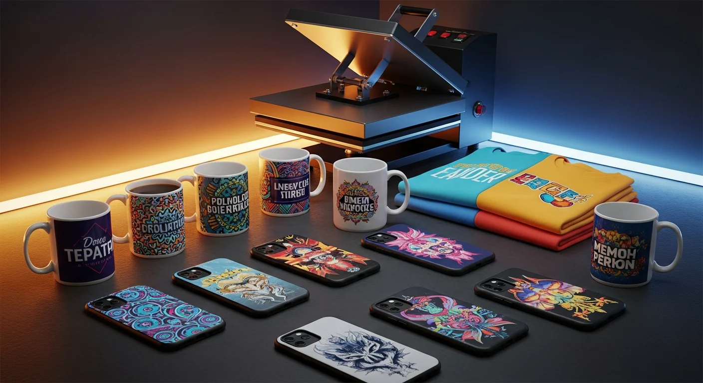Sublimacao: Como Personalizar Canecas, T-Shirts e Muito Mais