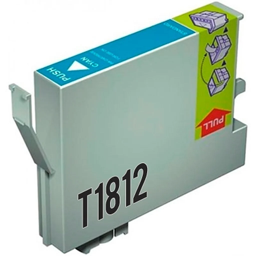 Tinteiro Epson Compatível 18 XL, T1812 azul