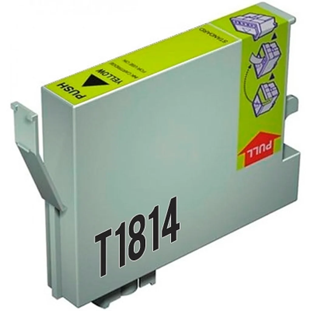 Tinteiro Epson Compatível 18 XL, T1814 amarelo