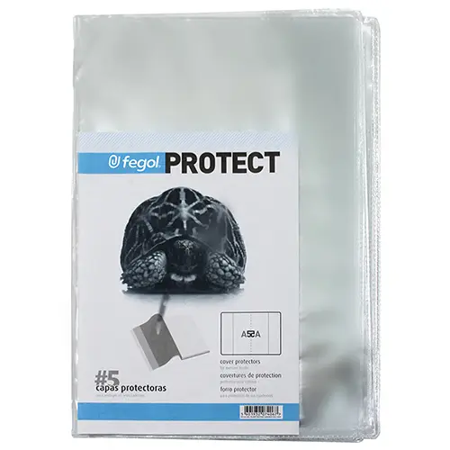 5Bolsa para Proteção de Cadernos A5 Fegol