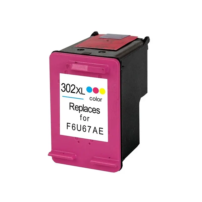 TINTEIRO HP 302XL COLOR REMAN V4 NOVA VERSAO